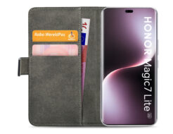Mobilize Classic Gelly Wallet Book Case Honor Magic7 Lite Black - Afbeelding 3