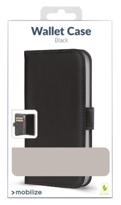 Mobilize Classic Gelly Wallet Book Case Honor Magic7 Lite Black - Afbeelding 6