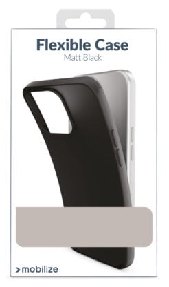 Mobilize Rubber Gelly Case Motorola Moto E15/G05 Matt Black - Afbeelding 3