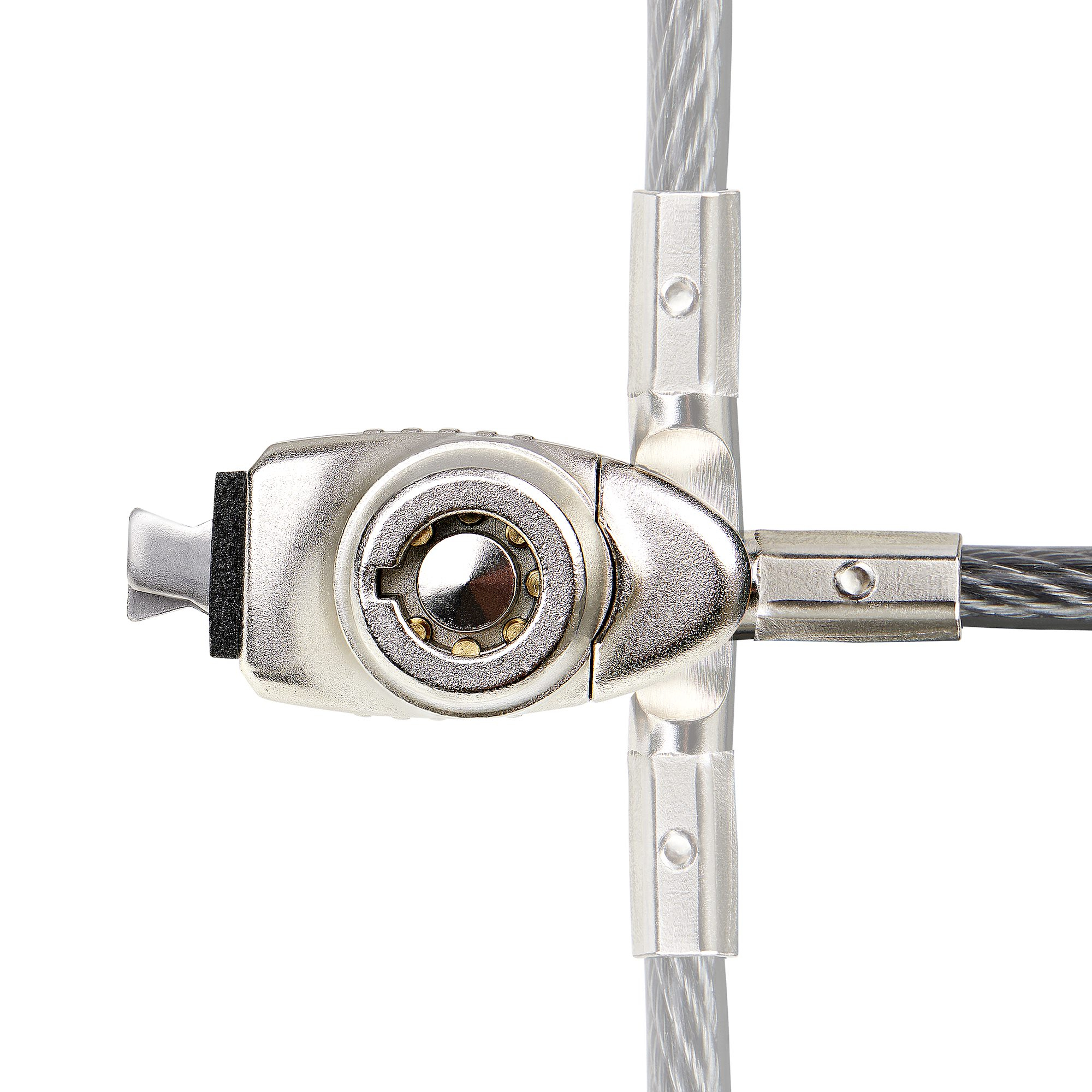 StarTech.com Dun Noble Wedge® Compatibel Laptop Kabelslot, 1,5m Laptop Beveiligingskabel, Anti-Diefstal Slot voor Laptop/Notebook, Snijbestendige Kabel, Sleutelslot - Afbeelding 5