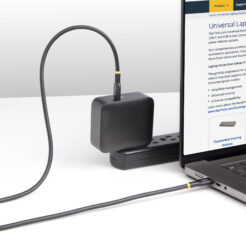 StarTech.com 3m USB-C Laadkabel, Charge & Sync, 240W (5A) PD EPR, USB 2.0, Laptop Type C Laadkabel, USB-IF Gecertificeerd, TPE Mantel - Zwarte USB-C Oplaadkabel - Afbeelding 7
