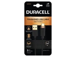 Duracell USB7031A electriciteitssnoer Zwart