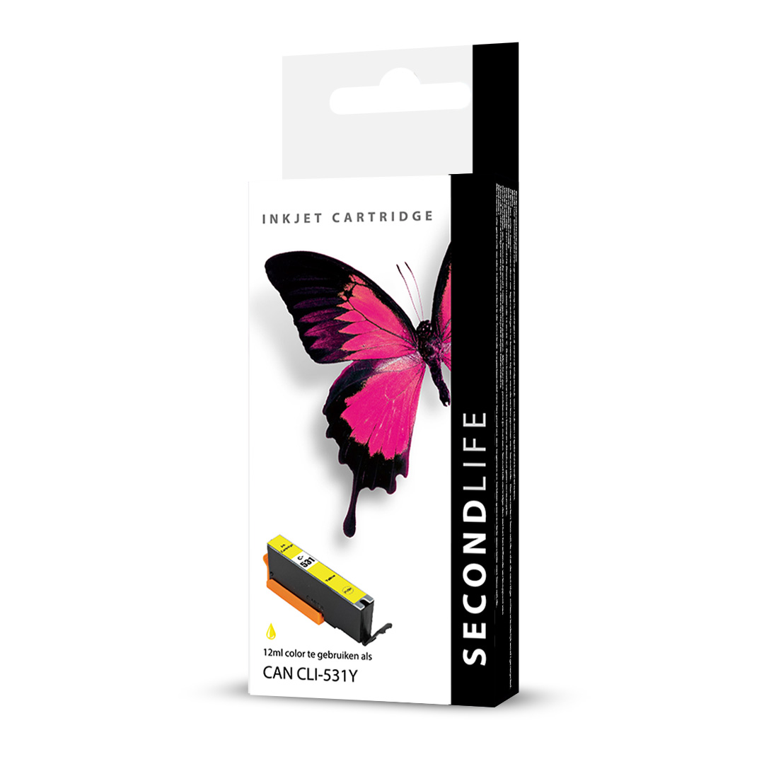 SecondLife - Canon CLI 531 XL Yellow