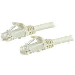 StarTech.com CAT6 kabel utp snagless RJ45 connector koperdraad patchkabel 7,5 m wit - Afbeelding 2
