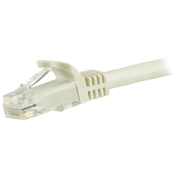 StarTech.com CAT6 kabel utp snagless RJ45 connector koperdraad patchkabel 7,5 m wit - Afbeelding 3