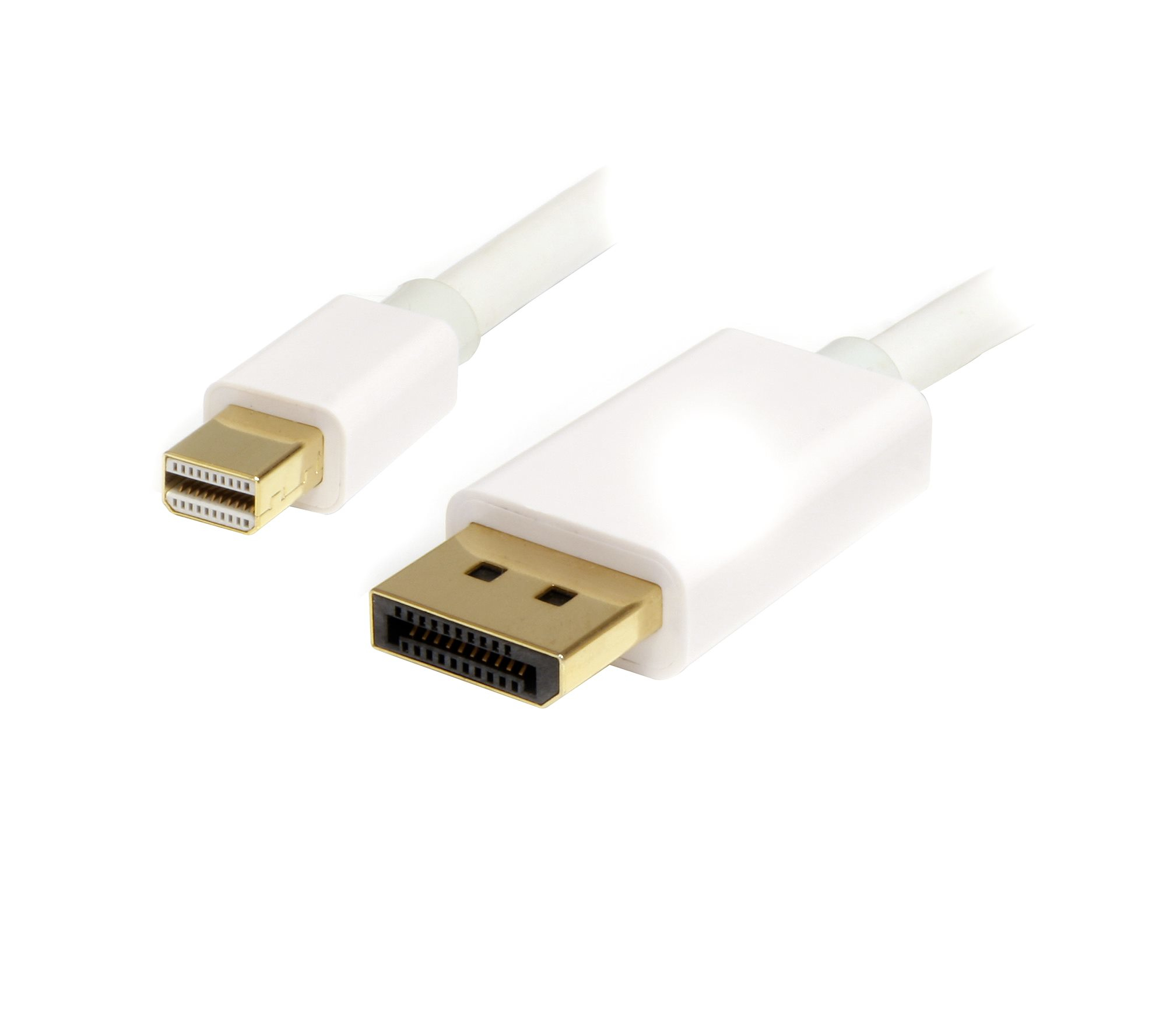 StarTech.com 2m Mini DisplayPort naar DisplayPort 1.2 Kabel - 4K x 2K UHD Mini DisplayPort naar DisplayPort Adapter Kabel - Mini DP naar DP Monitor Kabel - mDP naar DP Kabel - Wit