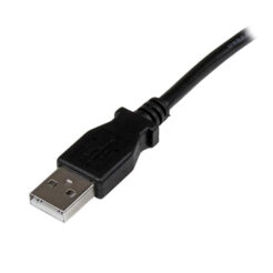 StarTech.com 1 m USB 2.0 A naar rechtshoekige B-kabel M/M - Afbeelding 3