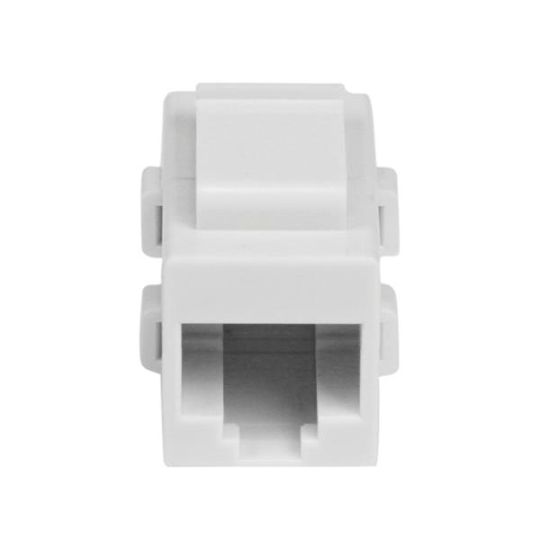 StarTech.com Witte Cat 6 RJ45 Keystone jack-netwerkkoppeling F/F - Afbeelding 4