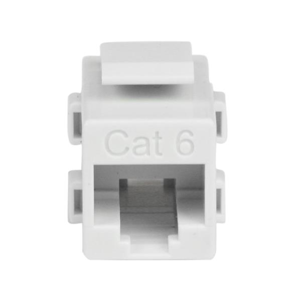 StarTech.com Witte Cat 6 RJ45 Keystone jack-netwerkkoppeling F/F - Afbeelding 3