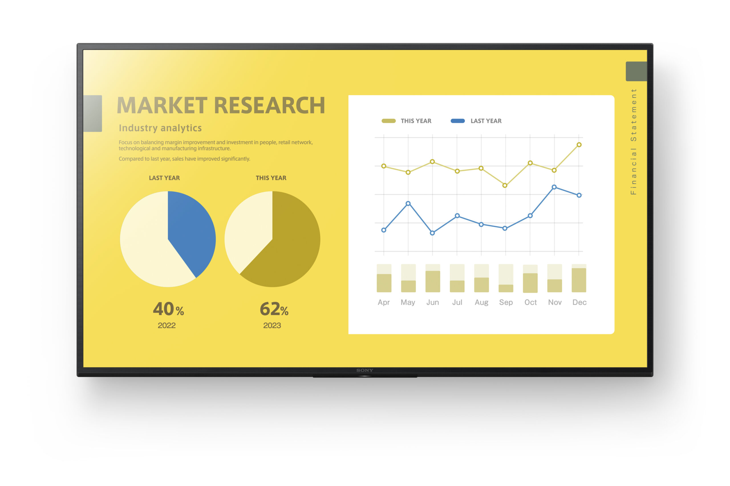 Sony FW-55EZ20L beeldkrant Digitale signage flatscreen 139,7 cm (55") LED Wifi 350 cd/m² 4K Ultra HD Zwart Android 16/7 - Afbeelding 2