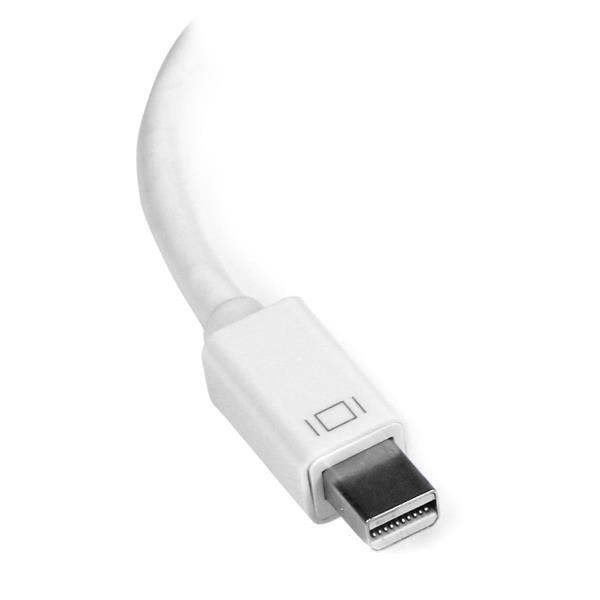 StarTech.com Mini DisplayPort naar HDMI 4K- audio video converter mDP 1.2 naar HDMI actieve adapter voor Mac Book Pro / Mac Book Air wit - Afbeelding 3