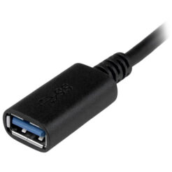 StarTech.com 15cm USB-C naar USB-A Adapter, USB 5Gbps, 3A, USB-C Male naar USB-A Female Converter, USB-IF Gecertificeerd - Thunderbolt Compatibel - Afbeelding 4