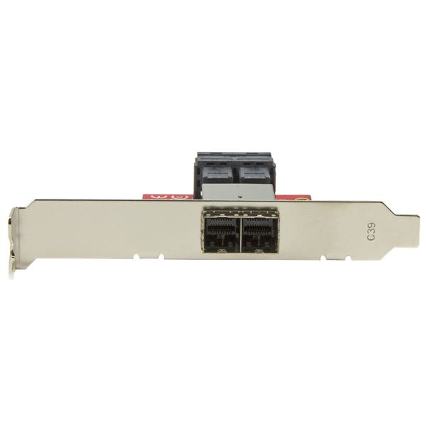 StarTech.com Mini-SAS adapter dual SFF-8643 naar SFF-8644 full/low-profile steunen 12Gbps - Afbeelding 5