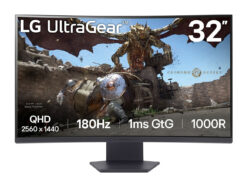 LG 32GS60QC-B computer monitor 80 cm (31.5") 2560 x 1440 Pixels Quad HD LCD Zwart