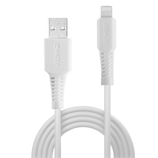 Lindy 31327 Lightning-kabel 2 m Wit - Afbeelding 3