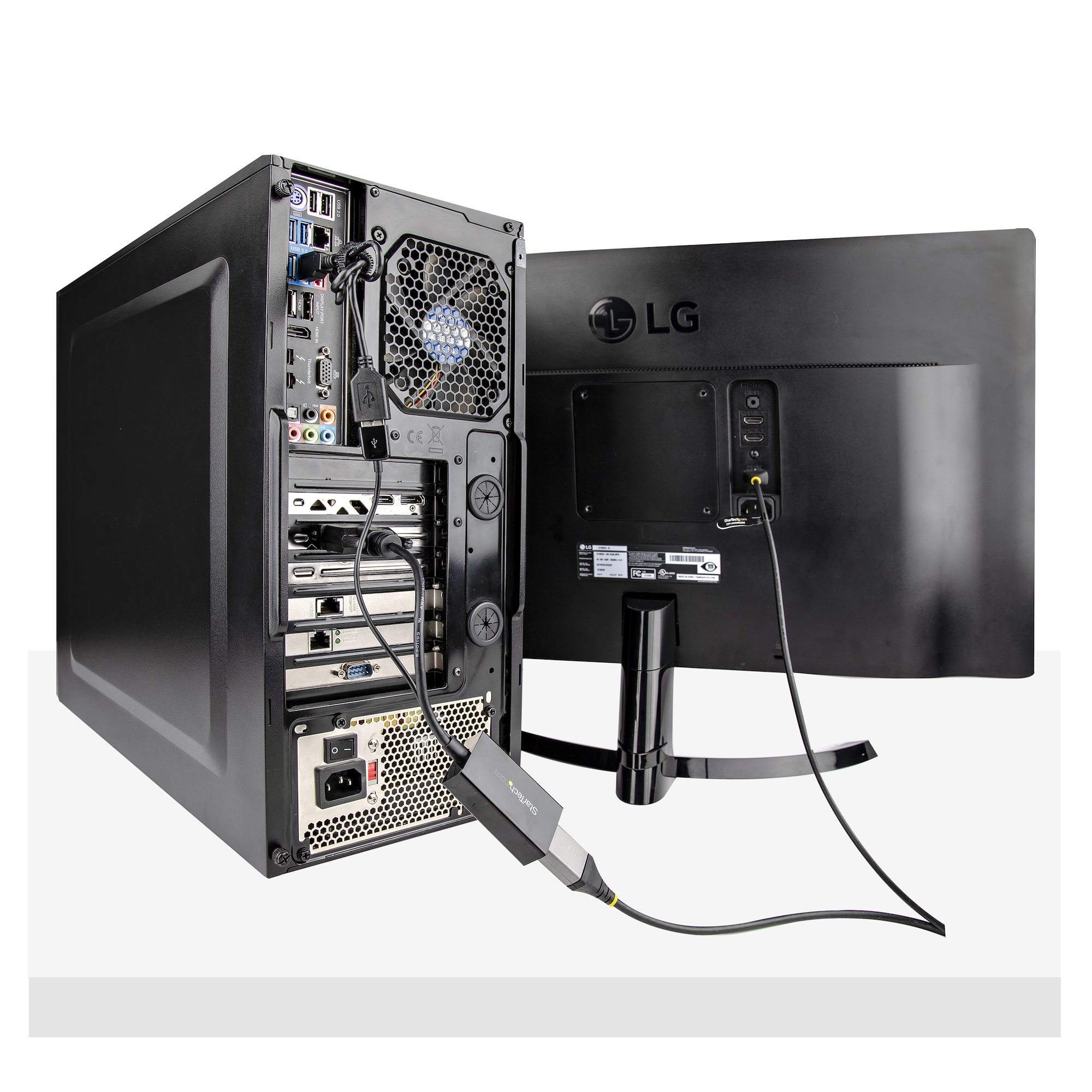 StarTech.com DVI naar DisplayPort adapter met USB Power 1920 x 1200 - Afbeelding 8