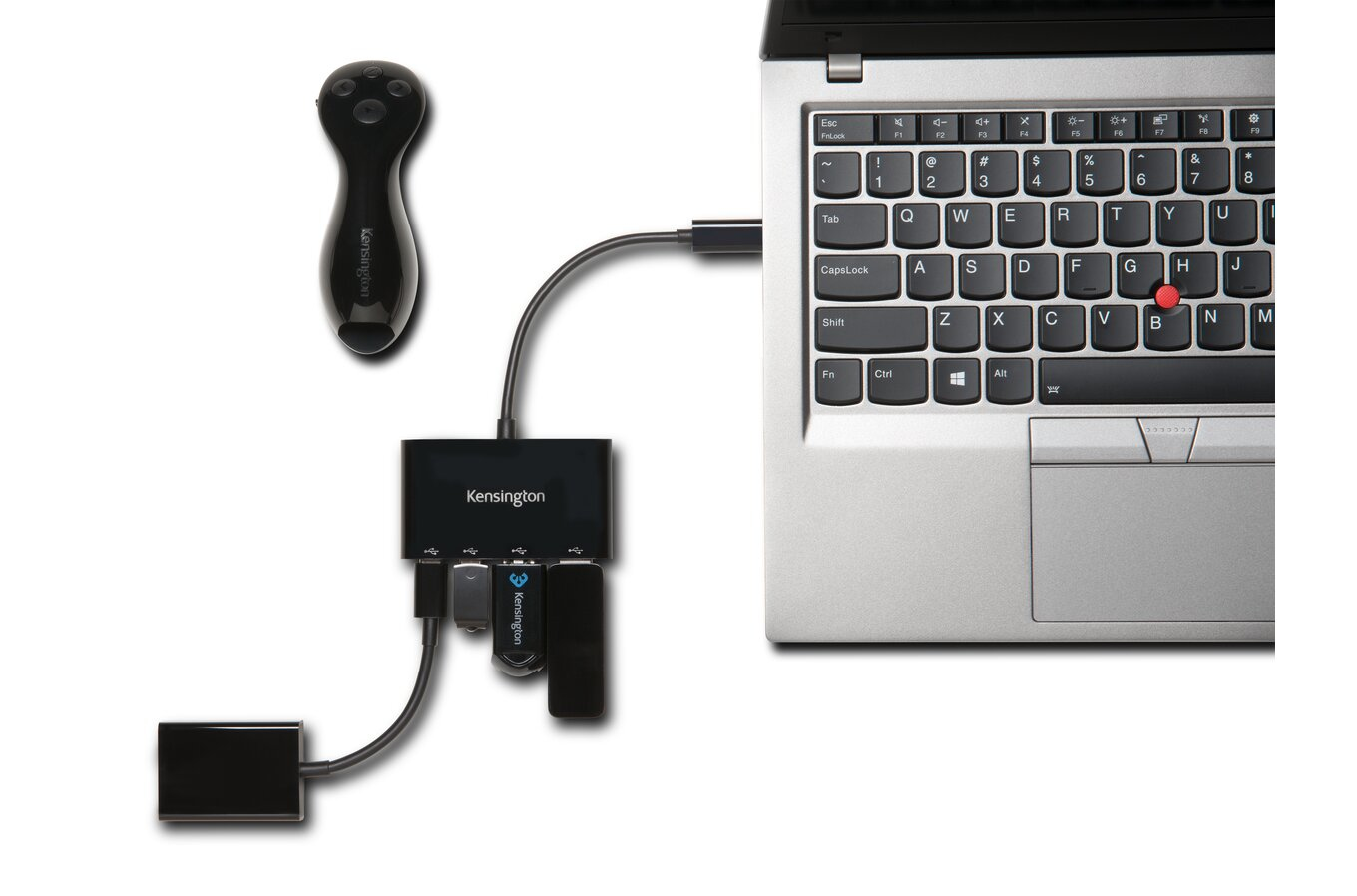 Kensington CH1000 USB-C 4-Port Hub - Afbeelding 4