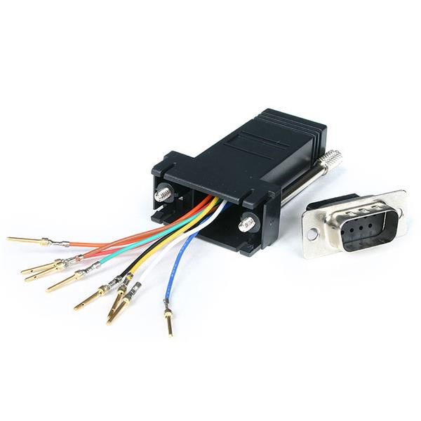 StarTech.com DB9-naar-RJ45 modulaire adapter M/F