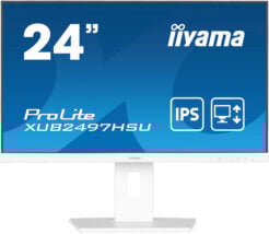 iiyama ProLite XUB2497HSU-W2 computer monitor 60,5 cm (23.8") 1920 x 1080 Pixels Full HD LED Wit