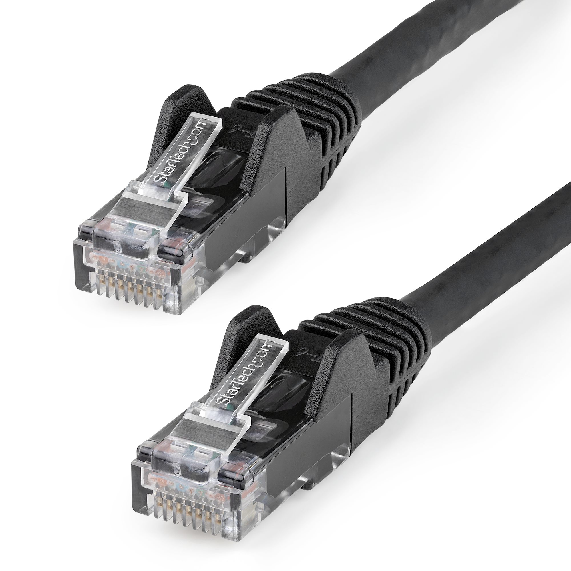 StarTech.com N6LPATCH50CMBK netwerkkabel Zwart 0,5 m Cat6 U/UTP (UTP) - Afbeelding 2