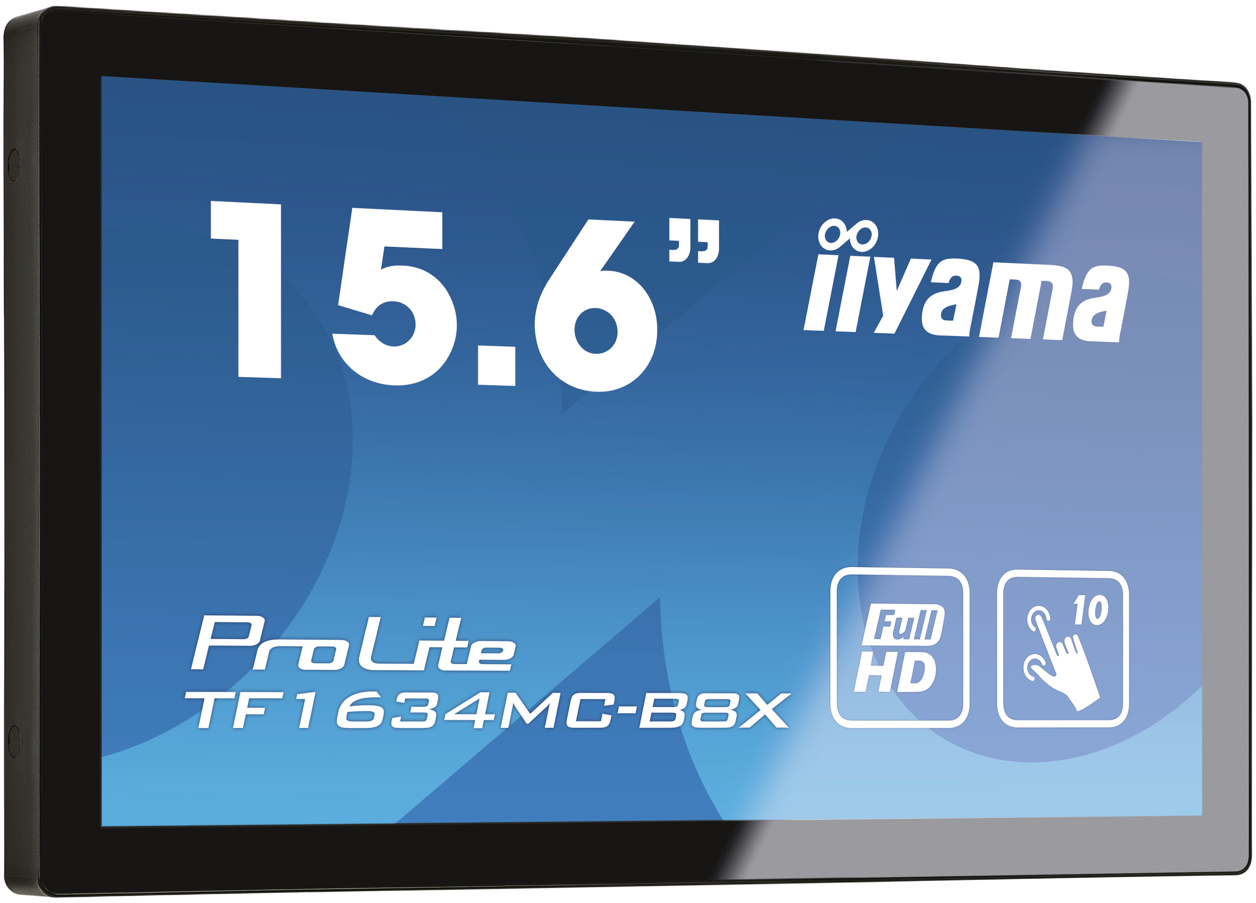 iiyama ProLite TF1634MC-B8X computer monitor 39,6 cm (15.6") 1920 x 1080 Pixels Full HD LED Touchscreen Multi-gebruiker Zwart - Afbeelding 4