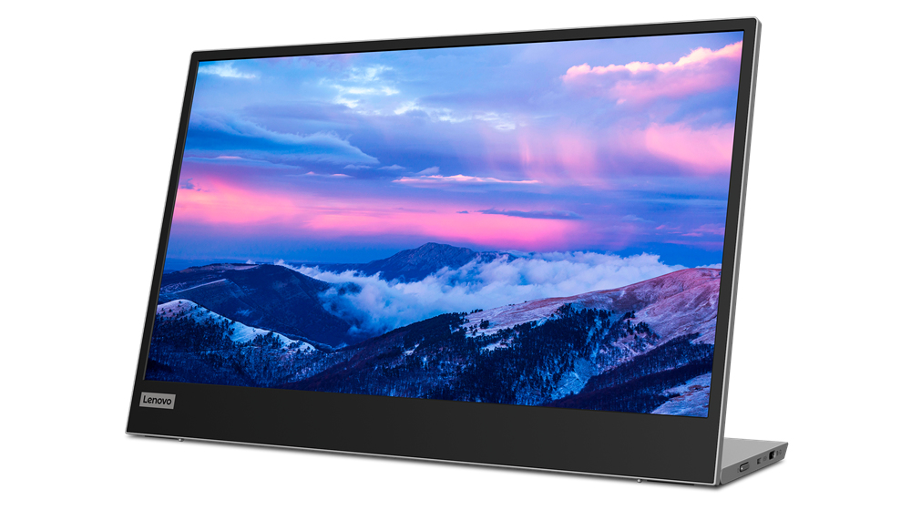 Lenovo L15 LED display 39,6 cm (15.6") 1920 x 1080 Pixels Full HD Zwart, Grijs - Afbeelding 2