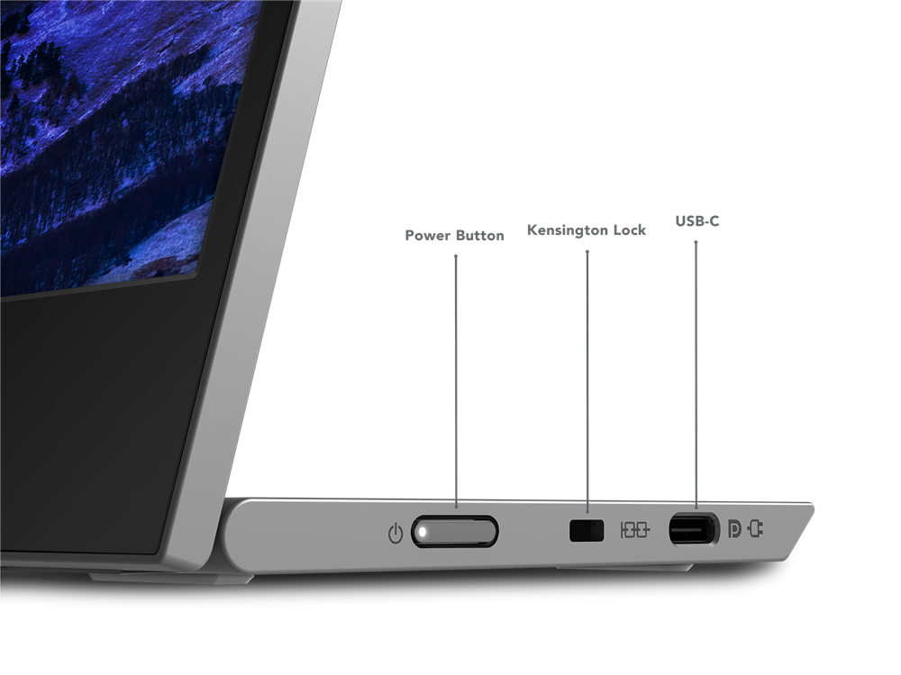 Lenovo L15 LED display 39,6 cm (15.6") 1920 x 1080 Pixels Full HD Zwart, Grijs - Afbeelding 10