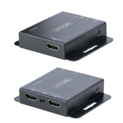 StarTech.com HDMI Extender over CAT6/CAT5, 4K30Hz/40m of 1080p/70m Video Extender, HDMI over Ethernet Verlenger, PoC HDMI Zender en Ontvanger Kit, IR Uibreiding, Locale Video