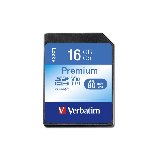 Verbatim Premium 16 GB SDHC Klasse 10 - Afbeelding 2