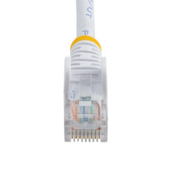StarTech.com Cat5e Ethernet netwerkkabel met snagless RJ45 connectors UTP kabel 5m wit - Afbeelding 5