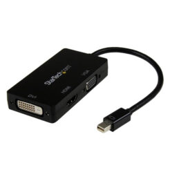 StarTech.com A/V-reisadapter: 3-in-1 Mini DisplayPort naar VGA DVI- of HDMI-converter - Afbeelding 2
