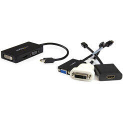 StarTech.com A/V-reisadapter: 3-in-1 Mini DisplayPort naar VGA DVI- of HDMI-converter - Afbeelding 6