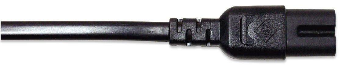 Manhattan 339100 electriciteitssnoer Zwart 1,8 m CEE7/16 C7 stekker - Afbeelding 3