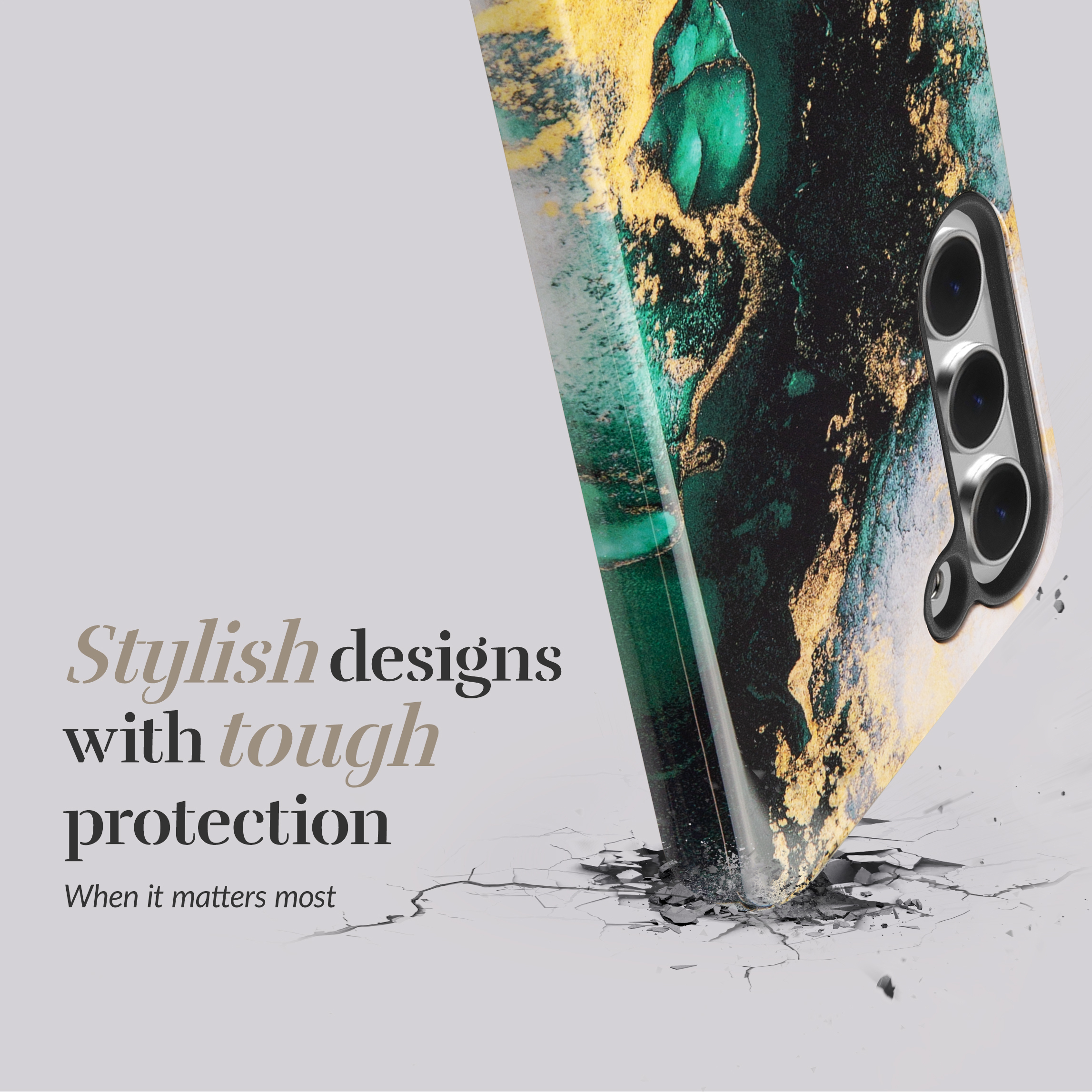 MIO Green Marble Magsafe Compatible for Samsung S24 Ultra 5G - Afbeelding 3