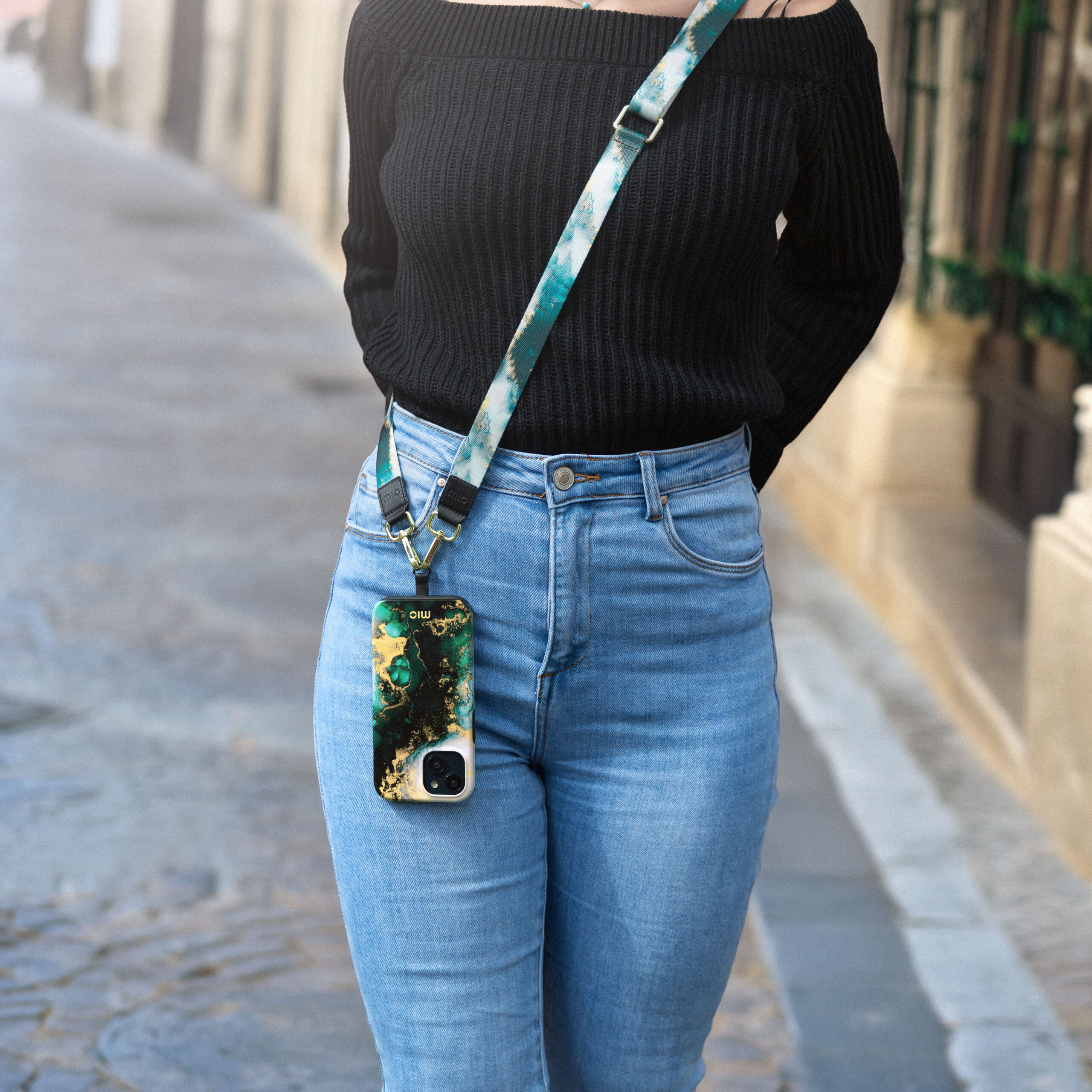 MIO Green Marble Magsafe Compatible for iPhone 13 Pro - Afbeelding 6