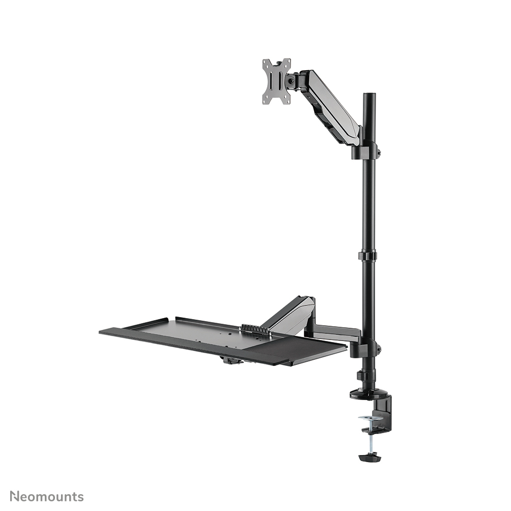Neomounts DS90-325BL1 Zit-sta werkstation bureau 17-32" - gasveer - Afbeelding 13