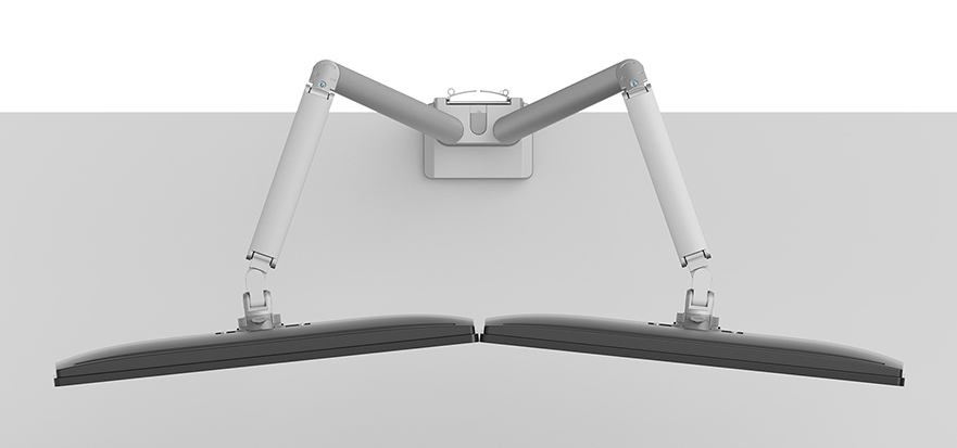 Neomounts DS70-250SL2 Monitorarm 17-32" - gasveer - Topfix - 180°-stop - Afbeelding 7