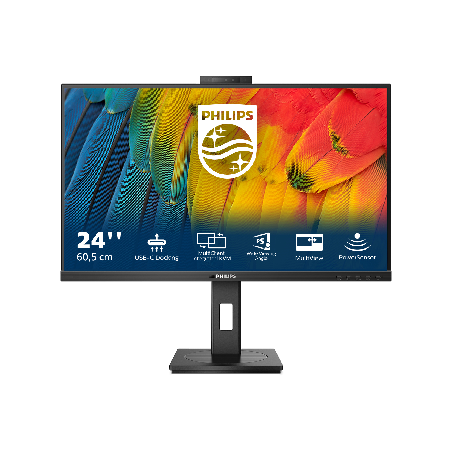 Philips 5000 series 24B1U5301H/00 computer monitor 60,5 cm (23.8") 1920 x 1080 Pixels Full HD LCD Zwart - Afbeelding 10
