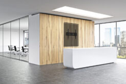 Neomounts WL30S-950BL19 Heavy duty muurbeugel 55-115" - vlak - vergrendelbaar - landscape en portrait - Afbeelding 19
