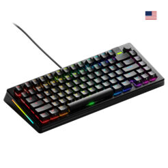 Glorious Gaming GMMK 3 PRO 75% Prebuilt toetsenbord Gamen USB QWERTY Amerikaans Engels Zwart