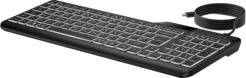 HP 405 backlit toetsenbord met kabel voor meerdere apparaten - Afbeelding 3