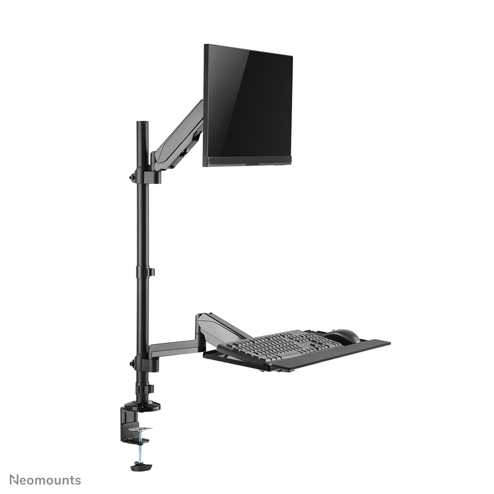 Neomounts DS90-325BL1 Zit-sta werkstation bureau 17-32" - gasveer - Afbeelding 12