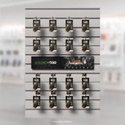 POS - Striker D3O - Forex Horizontal - Double sided print - 100x20cm - Drop Test / Industries incl. klittenband - Afbeelding 3