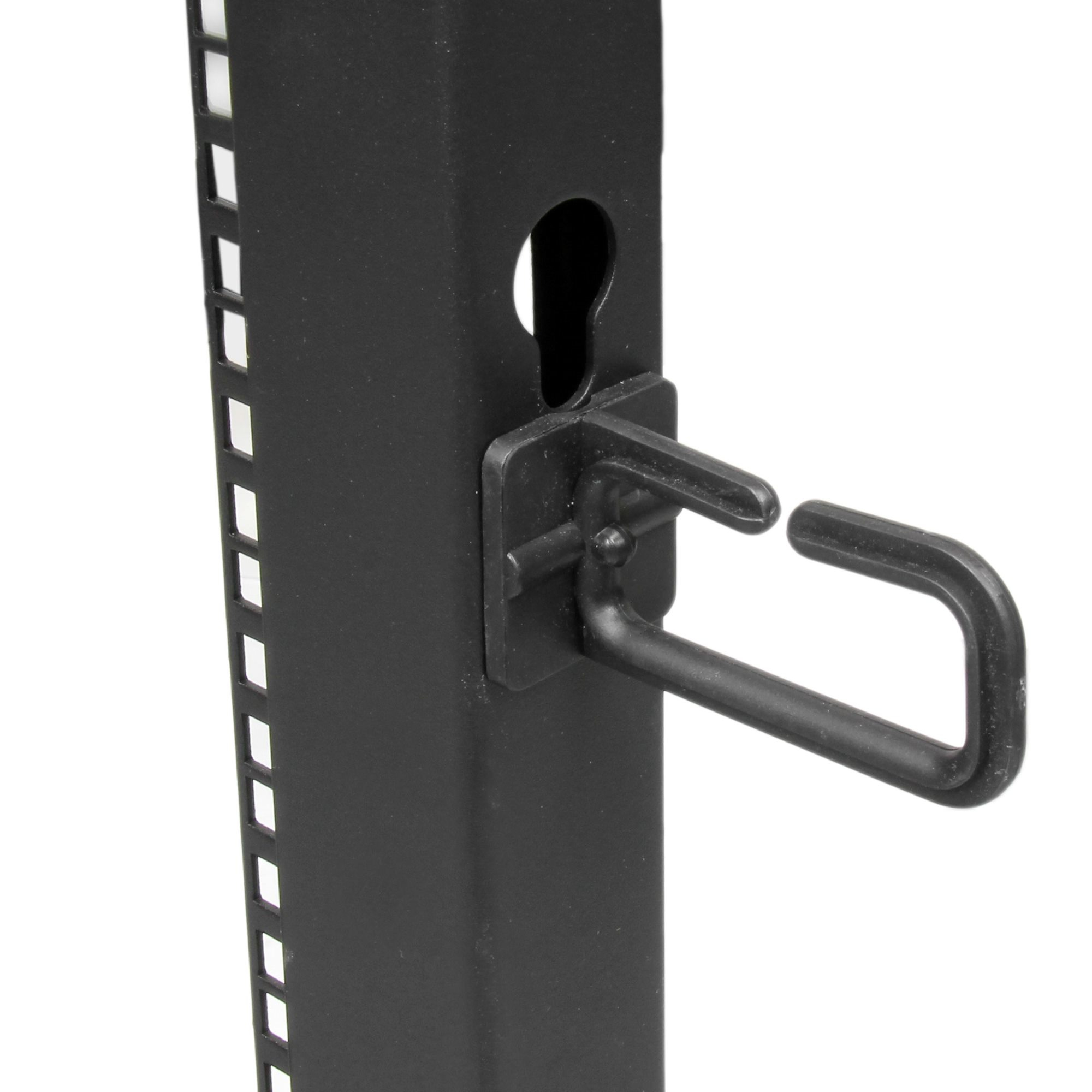 StarTech.com 8U 4-Post Server Rack, 19in Open Frame Rack met 101cm Montagediepte en 544kg Draagkracht, Mobiel of Vrijstaand IT Rack - Afbeelding 4
