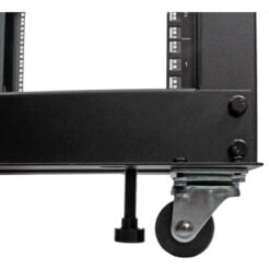 StarTech.com 8U 4-Post Server Rack, 19in Open Frame Rack met 101cm Montagediepte en 544kg Draagkracht, Mobiel of Vrijstaand IT Rack - Afbeelding 3