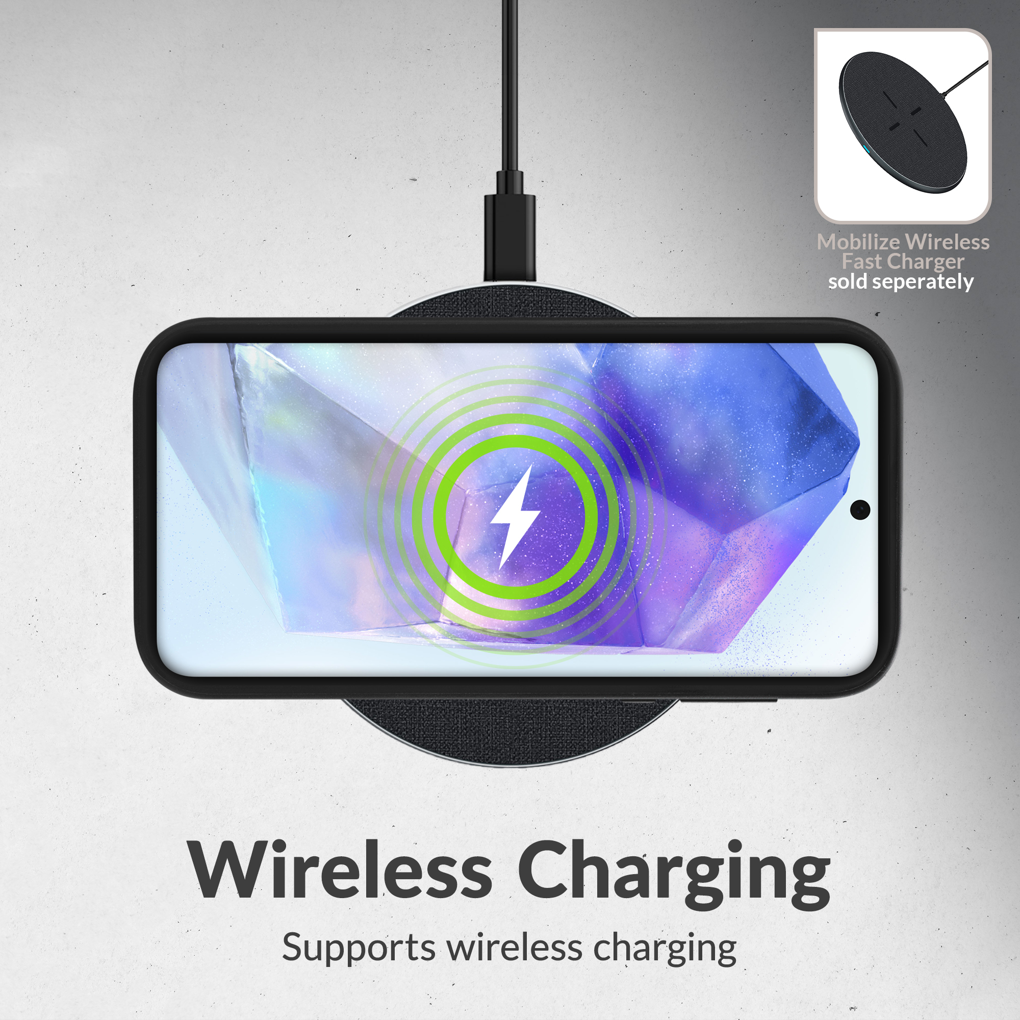 Mobilize 2in1 Magsafe Compatible Gelly Wallet Case Samsung Galaxy S25+ 5G Black - Afbeelding 8