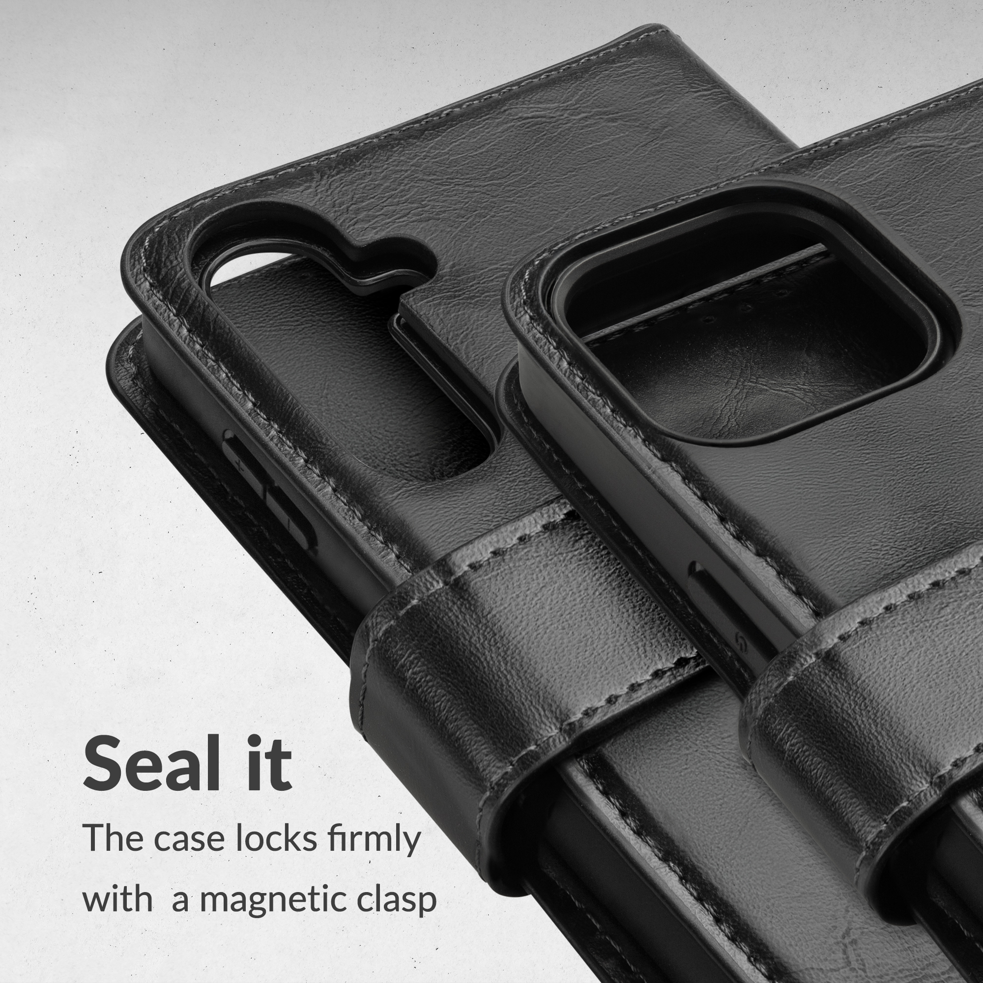 Mobilize 2in1 Magnet Gelly Wallet Case Samsung Galaxy A36 5G/A56 5G Black - Afbeelding 5