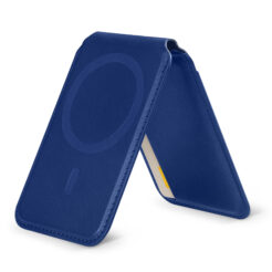 Mobilize MagSafe Compatible Magnet Card Holder with Stand Function Blue