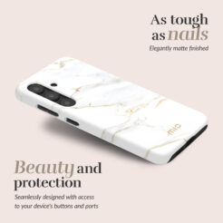 MIO White Marble Magsafe Compatible for Samsung A26 5G
