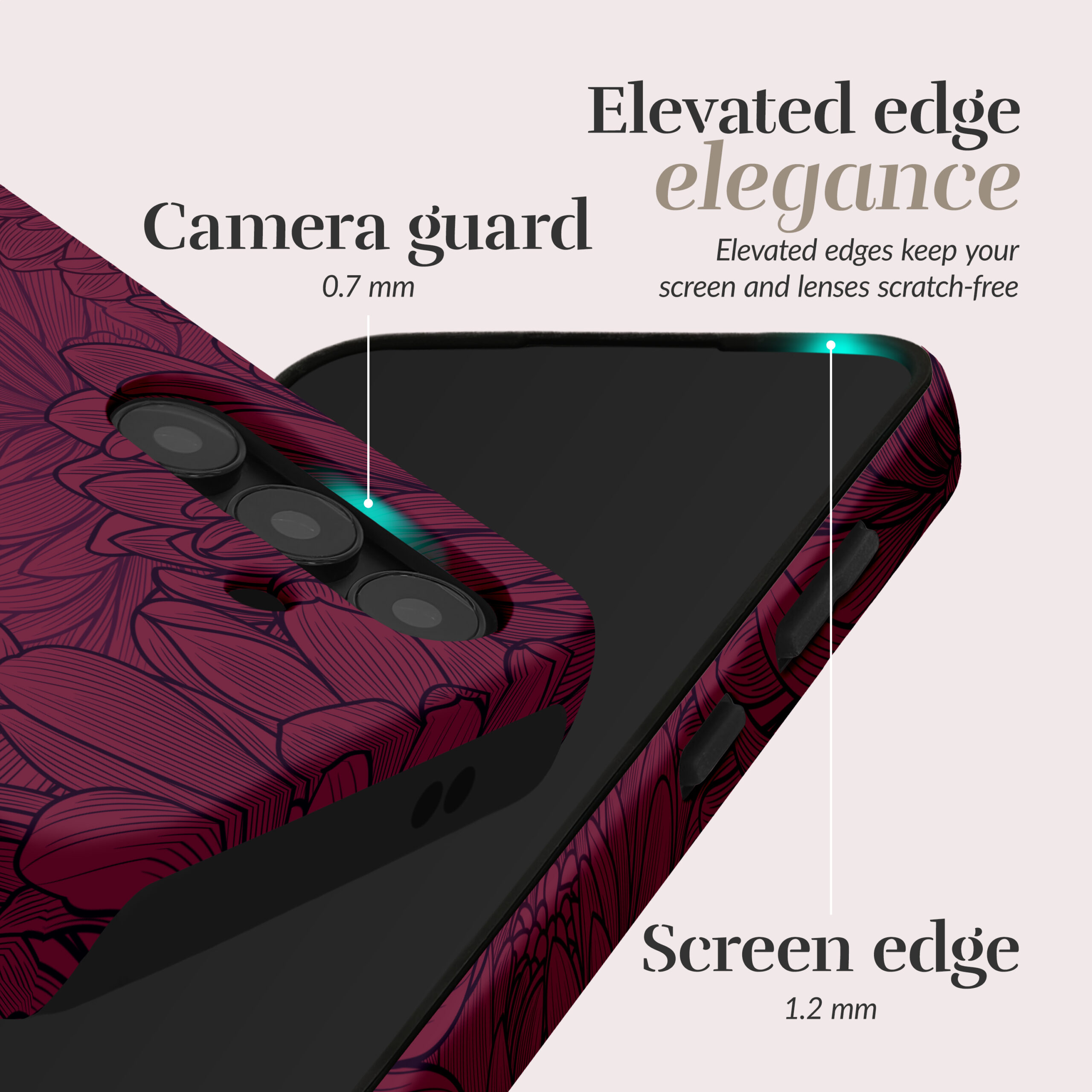 MIO Berry Blooms Magsafe Compatible for Samsung A35 5G - Afbeelding 4